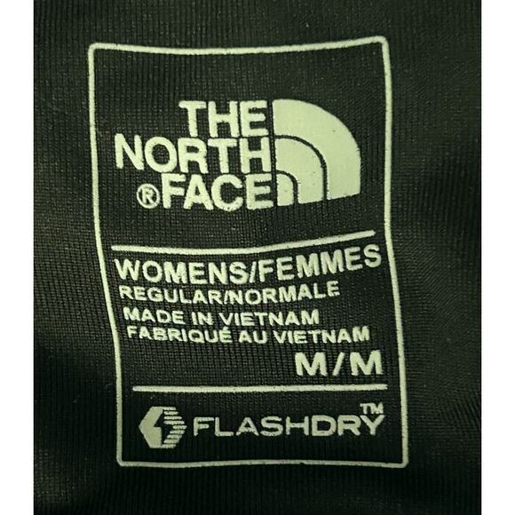 The North Face Black & White Logo Fitted Training Leggings Women's Medium - Picture 6 of 7